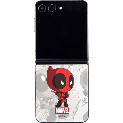 Marvel Deadpool Babypool Galaxy Z Flip5 5G Skin